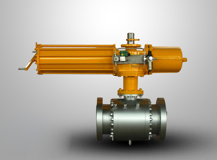 氣動(dòng)固定鍛鋼球閥